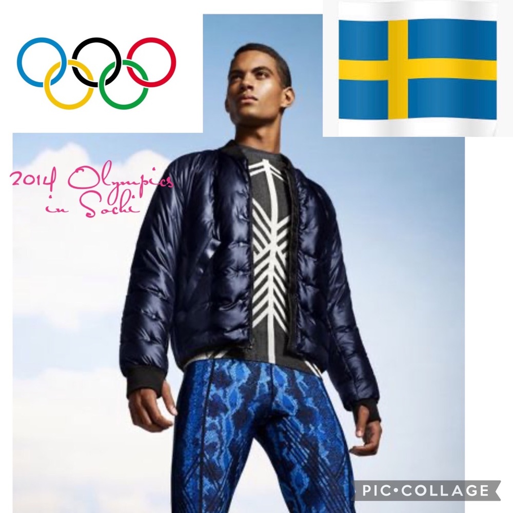 Olympics Swedish team Compression top by H&M